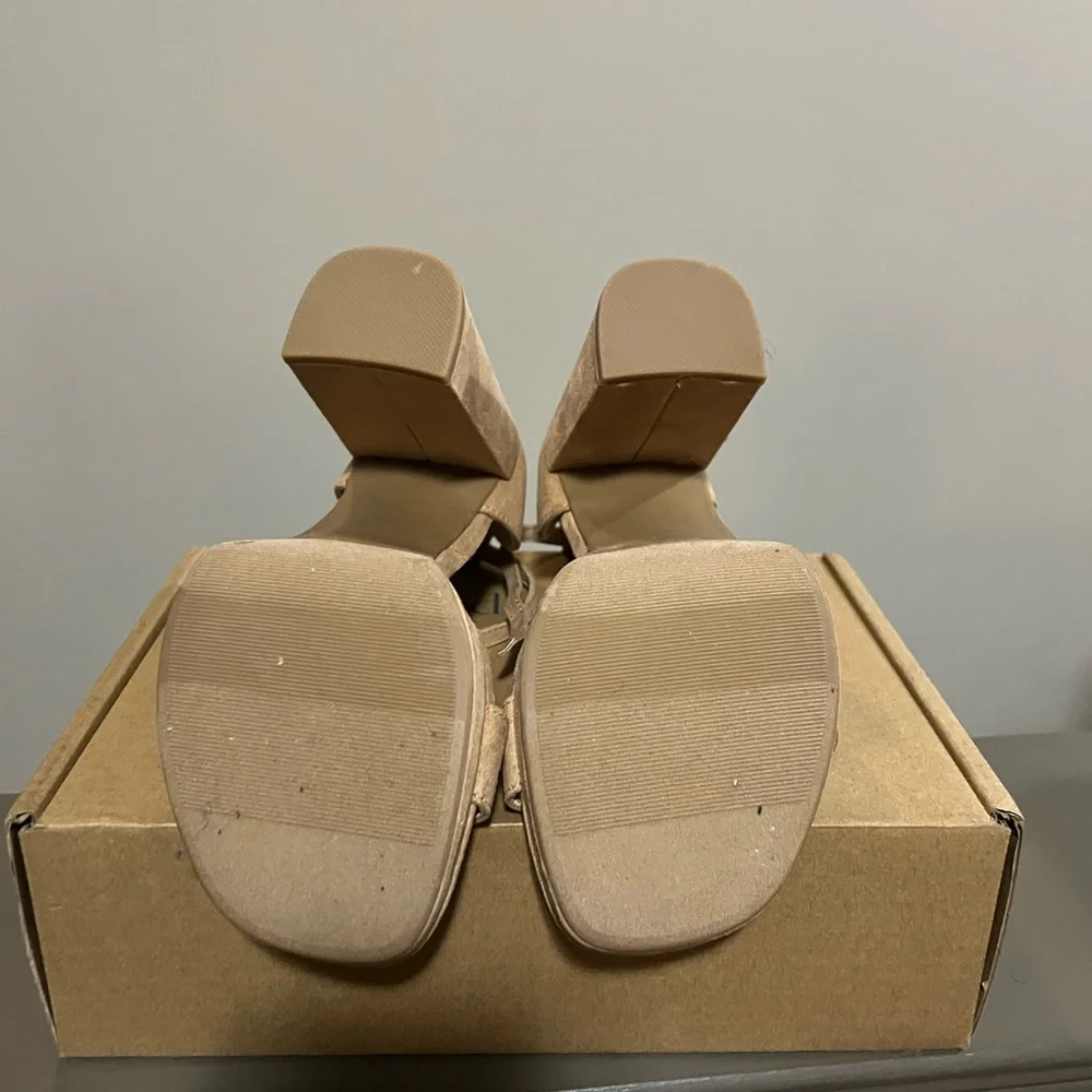 Torrid Platform Block Heeled Sandal 6.5WW - Picture 5 of 14